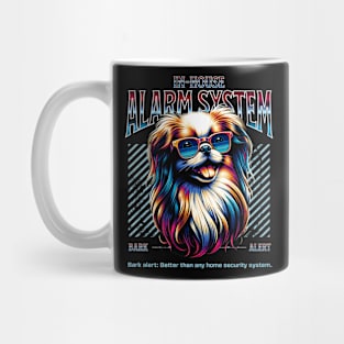 Bark Alert Japanese Chin Dog Mug